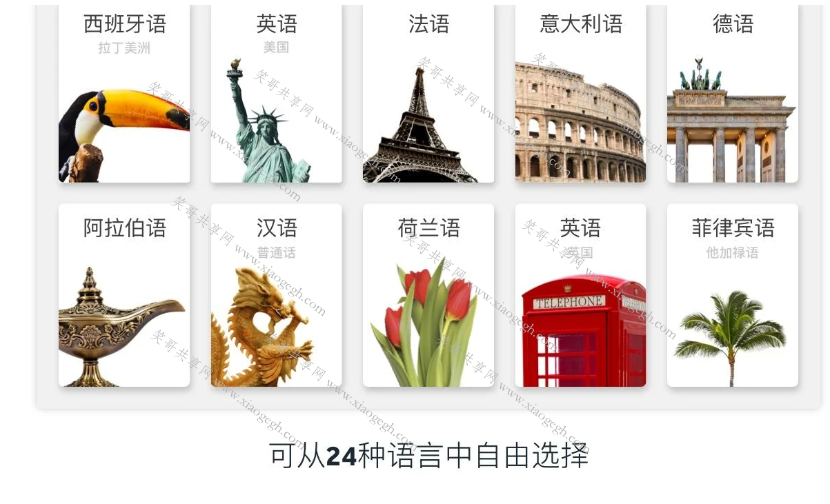 12国语言学习